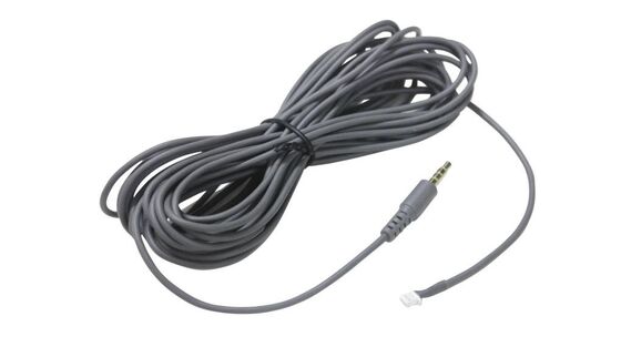 Cabo sobressalente de microfone de mesa Cisco CAB-MIC-TABLE-J para o conector mini Jack de 4 pinos, cabo de 7,5 mm