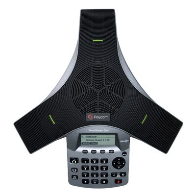SoundStation-Duo, Polycom SoundStation, Telefone de Conferência, modo duplo PSTN/IP, microfone Hi-Fi
