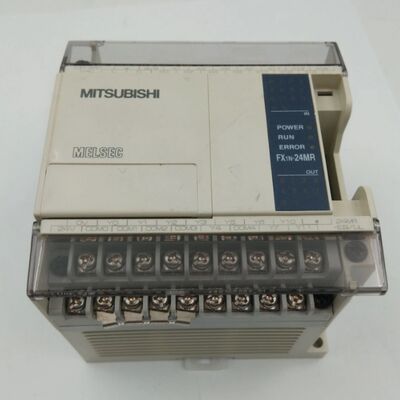 FX1N Série PLC Industrial Control com 24 pontos de entrada/saída saída de relé e AC 100-240V fonte de alimentação