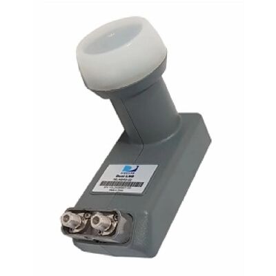 18-lnb: Conversor de Bloco de Baixo Ruído de Banda Ku de Saída Dupla para Antenas Parabólicas Redondas de 18 Polegadas