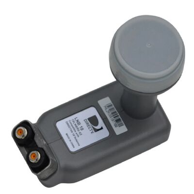 18-lnb: Conversor de Bloco de Baixo Ruído de Banda Ku de Saída Dupla para Antenas Parabólicas Redondas de 18 Polegadas