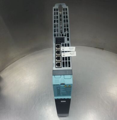 Módulo de motor duplo SINAMICS S120 6SL3120-2TE13-0AA3 (entrada DC 600V, saída 3AC 400V 3A/3A, tamanho de livro tipo D)