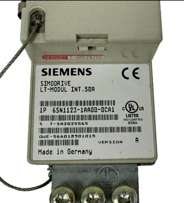 Módulo de potência Siemens 6SN1123-1AA00-0CA1 SIMODRIVE 611 - Servo Drive de alto desempenho para automação industrial