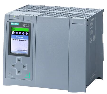 Módulo de controle de automação industrial PLC Siemens S7-1200 S7-1500