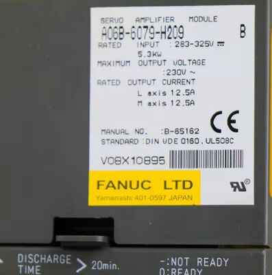 Módulo servo amplificador Fanuc A06B-6079-H209 para máquinas-ferramentas CNC