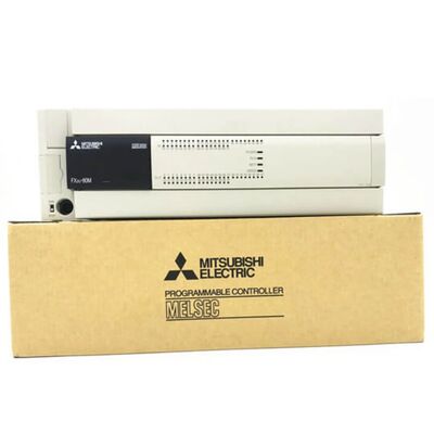 Mitsubishi FX3U-80MR-ES-A PLC 80 I/O Saída de relé Controlador de automação industrial de energia CA