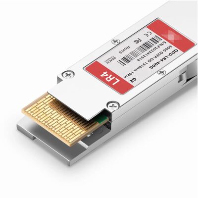Transceptor QSFP-DD LR4 TS-QD-314H-10C/400G 1310nm 10km Módulo Óptico Monomodo
