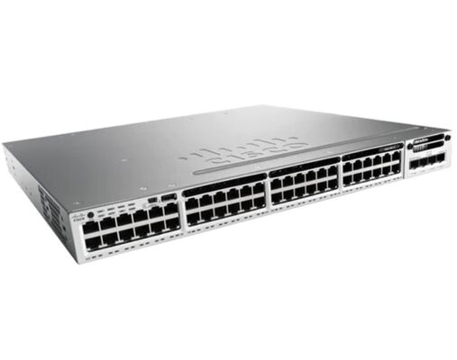 Cisco Catalyst 9300 Switch C9300-48P-A PoE+ de 48 portas com largura de banda de empilhamento de 480 Gbps e capacidade de comutação de 256 Gbps