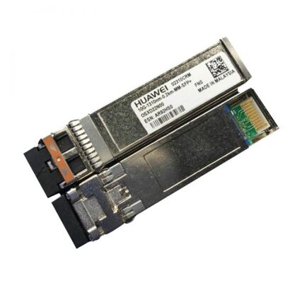 Modulo de transceptor óptico Huawei OSXD22N00 10G SFP+ com comprimento de onda de 1310 nm e conector LC para transmissão de dados de alta velocidade