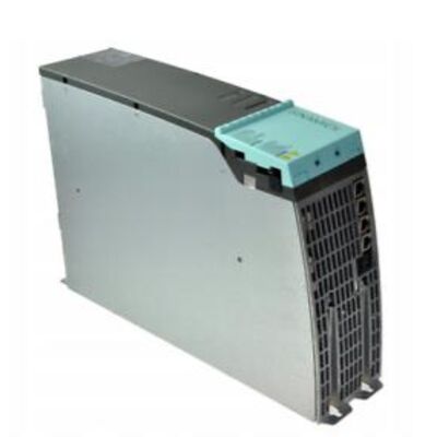 Siemens 6SL3120-2TE21-8AA3 SINAMICS S120 Módulo de motor duplo com corrente de saída de 18 A, entrada de corrente contínua de 600 V e interface DRIVE-CLiQ