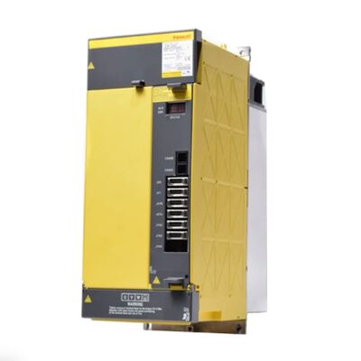 Módulo Amplificador de Eixo Principal FANUC A06B-6151-H030 Alpha i AiSP-30HV com Potência de 35kW, Saída de 70A e Tensão de 480V