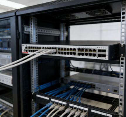 RG-S5310-48GT4XS-P-E Switch PoE+ Camada 3, 48x1000M RJ45, 4x10G SFP+, Orçamento PoE de 1570W, Fonte de Alimentação Dupla Redundante