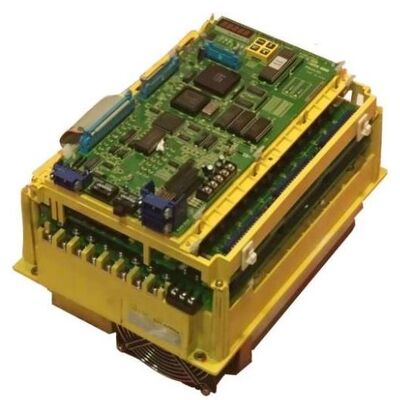 FANUC A06B-6064-H202 AC Spindle Amplifier Drive para máquinas CNC com motores de fuso 1S / 2S e proteção contra superaquecimento