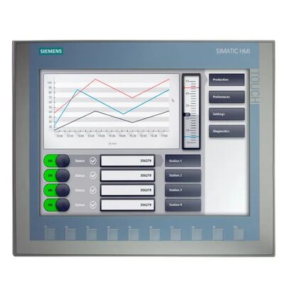 Painel básico 12" de Siemens 6AV2123-2MB03-0AX0 SIMATIC HMI KTP1200 tela táctil