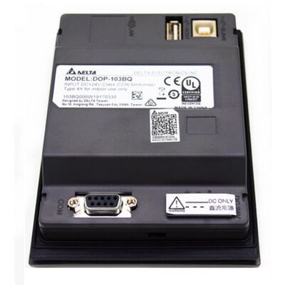 Delta DOP-103BQ 4,3" Painel de controle industrial com tela de toque HMI