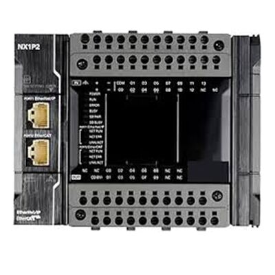 Controlador de movimento de 4 eixos de E/S do módulo 24 da CPU do PLC Omron NX1P2-9024DT1
