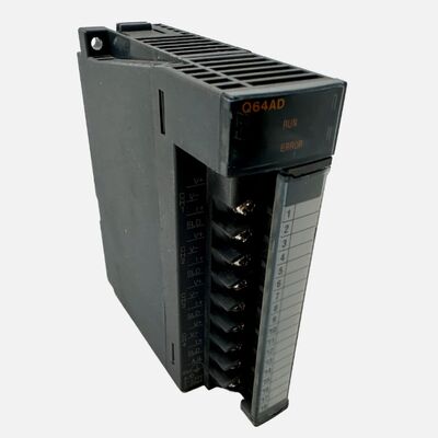 Módulo de entrada analógica de 4 canais Mitsubishi Q64AD para PLC da série MELSEC-Q