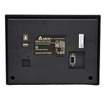 Delta DOP-107BV Painel de tela de toque HMI de 7" | Interface homem-máquina industrial