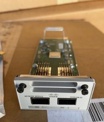 Módulo de Rede C9300-NM-2Q 40GE, Módulo de Expansão de Alta Velocidade QSFP+ de 2 Portas para Switches da Série Catalyst 9300