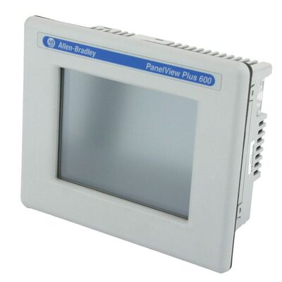 Allen-Bradley 2711PC-T6C20D8 PanelView Plus 6 Compact 600 HMI Terminal Touch Screen Ethernet RS232