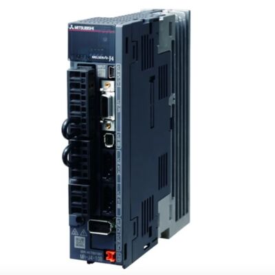 Mitsubishi MR-J4-10B 0.1kW AC Servo Drive Amplificador SSCNET III/H Controle Industrial