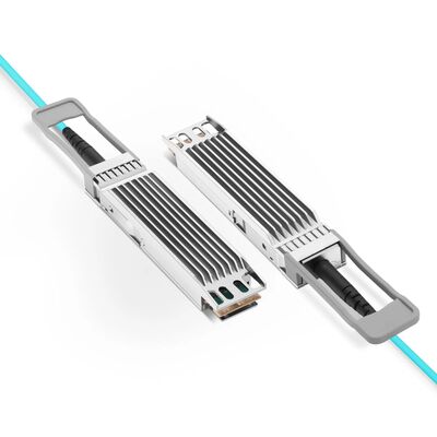 Cabo 800G OSFP/QSFP DD AOC, 850nm, OM3/OM4, 1-50m, hot-pluggável, baixa potência, interconexão de data center
