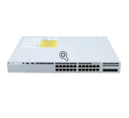 Novo C9200L-24P-4G-A com 24 portas Gigabit PoE + Switch gerenciado, 4 × 1G SFP Uplink, Network Advantage, orçamento PoE de 600W