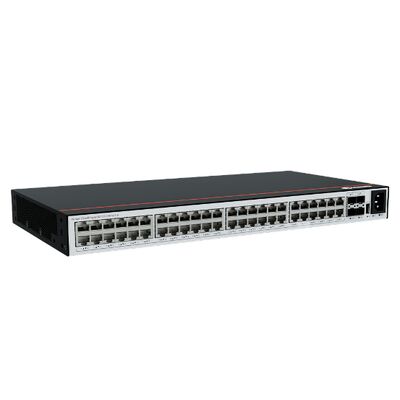 Switch Huawei CloudEngine S5755-H48N4Y-A 48 Portas 2.5GE Multi-Gigabit com 4x25GE SFP28 Uplinks, Alimentação AC, Acesso Frontal