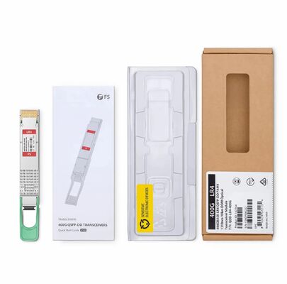 COP-SI400G-LR4 400G QSFP-DD LR4 Transceptor óptico de fotônica de silício, 1310nm CWDM4, 10km SMF, duplex LC, DOM