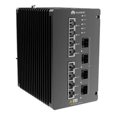 Huawei CloudEngine S5735I-S8T4XN-V2 Industrial Layer 3 Switch∙ 8×GE RJ45 + 4×10GE SFP+ DIN-Rail Managed Ethernet Switch