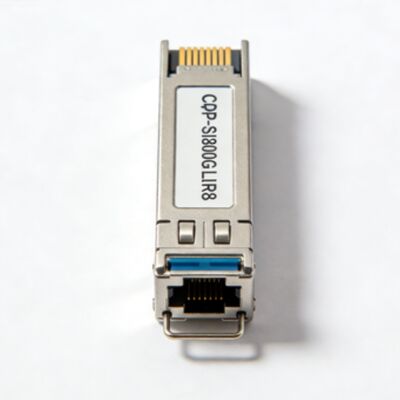 Transceptor Óptico QSFP-DD de 800 Gbps para SMF de 10 km com Design Hot-Swappable