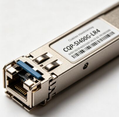 CQP-SI400G-LR4 400G QSFP-DD Transceptor óptico de longo alcance