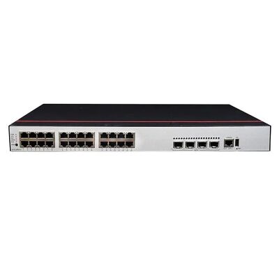 Huawei S5735-L24P4X-A1 CloudEngine Switch∙ 24 portas Gigabit PoE+ Switch com 4×10GE SFP+ Uplinks