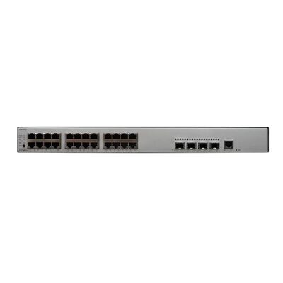 Huawei S5735-L24P4X-A1 CloudEngine Switch∙ 24 portas Gigabit PoE+ Switch com 4×10GE SFP+ Uplinks