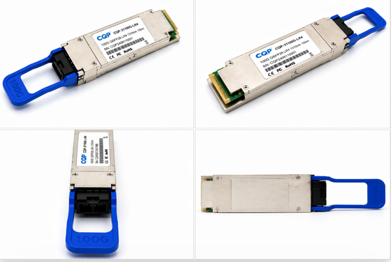 CQP-31100G-LR4 100G QSFP28 LR4 Transceptor Óptico 10km SMF LC módulo