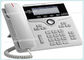 Telefone branco e preto 7821 do IP das cores CP-7821-K9 Cisco com diversos apoio da língua