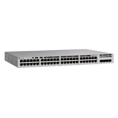 C9200L-48P-4G-A, switch Cisco Catalyst 9200L, 48xPoE+ portas/4x1G Uplink/Network Adv.
