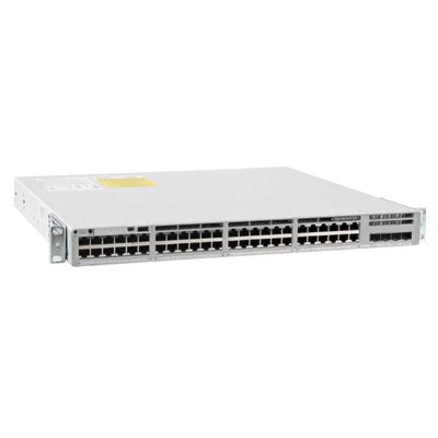Switch PoE+ de 48 portas do catalizador 9300L de Cisco C9300L-48P-4X-A com uplinks de 4x10G SFP+