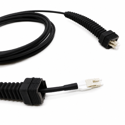 473302A FUFAY MM OD Fibra Óptica Patch Cable LC-LC Duplex Multimodo 100m Jumper de Fibra de Rede de Centro de Dados de Alta Densidade