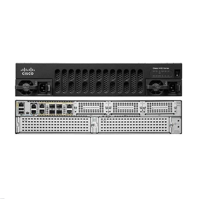 ISR4451 X K9 1to 2G Transmissão do sistema 4 WAN e portas LAN 4 portas SFP 10 núcleo da CPU Segurança de voz WAAS WAN inteligente