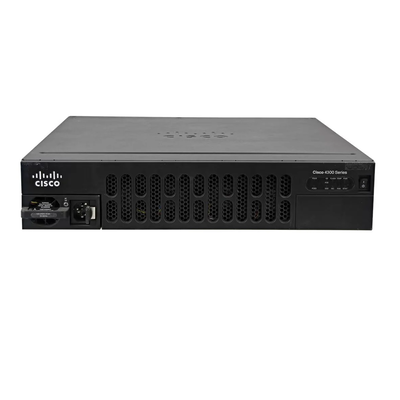 ISR4451 X K9 1to 2G Transmissão do sistema 4 WAN e portas LAN 4 portas SFP 10 núcleo da CPU Segurança de voz WAAS WAN inteligente