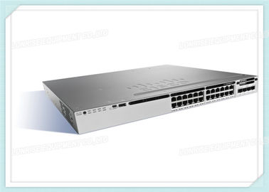 Portas ethernet do × 10/100/1000 da base 24 do LAN do porto do interruptor 24 do catalizador de WS-C3850-24T-L Cisco