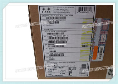 IP 1 RU empilhável controlado base da camada 3 do interruptor do catalizador WS-C3850-24P-S de Cisco