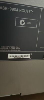 Roteador Cisco ASR-9904-AC | Chassis AC da Série ASR 9000