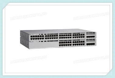 C9200-48T-E 48 Portas de comutação de rede Cisco Ethernet Opções de uplink modular de dados