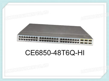 CE6850-48T6Q-HI Huawei Switch 48 Porta 10GE RJ45 6 Porta 40GE QSFP+ Sem suporte de ventilador para canal de fibra através de Ethernet