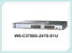 Cisco comuta o interruptor controlado porto de WS-C3750G-24TS-S1U 24 Gigabit Ethernet
