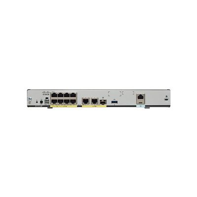 C1111-8P - Roteadores de serviços integrados da série Cisco 1100 Roteador da série Cisco 1100 ISR 1100 8 portas Dual GE WAN Ethernet Roteador