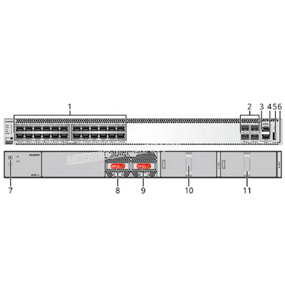 Interruptor portuário CloudEngine da agregação do gigabit do Uplink 24 de Huawei S5731-S24T4X 10GE