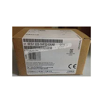 Automatização industrial original 6ES7 222 - 1HF22 - 0XA8 do módulo de controle do PLC de Siemens